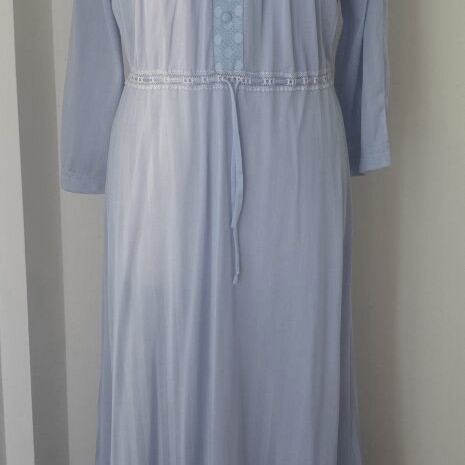 Vintage nightgown used, blue, size S