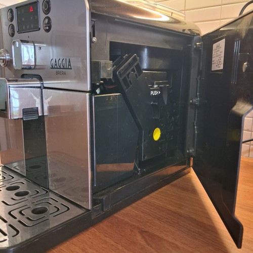 Gaggia Brera automatic espresso machine like new, stainless steel