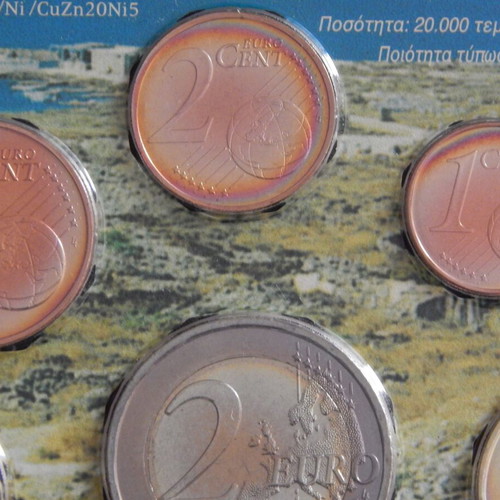 Euro Coin Set 2013 new official issue from Bank of Greece