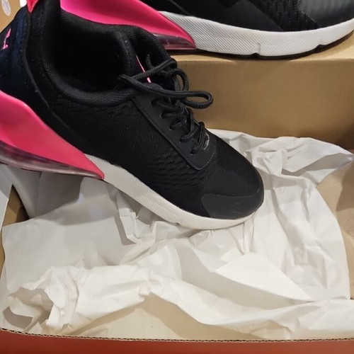 Starter athletic shoes size 38 like new, black and pink