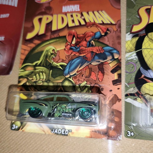 Hot Wheels Spiderman Homecoming set of 7 cars new