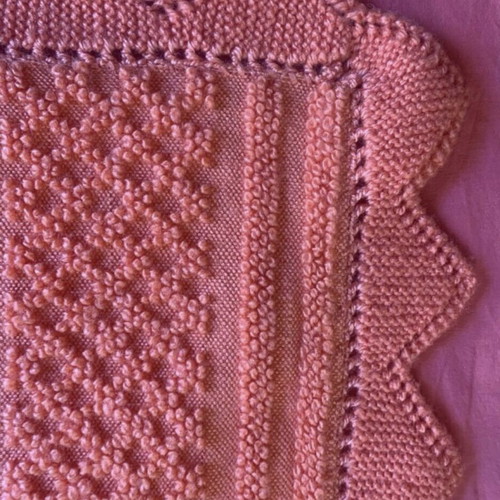 Wool decorative blankets handmade double new