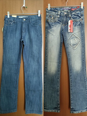 Jeans new, size XS, blue