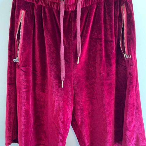 Rabone UK velvet wide bermuda shorts Medium like new