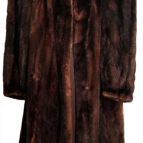 Authentic Mink Fur Long Coat, Dim. Pozidis