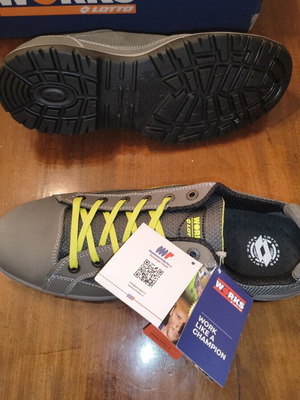 Lotto Jump 500 II S1PLS safety shoes size 46 new, grey