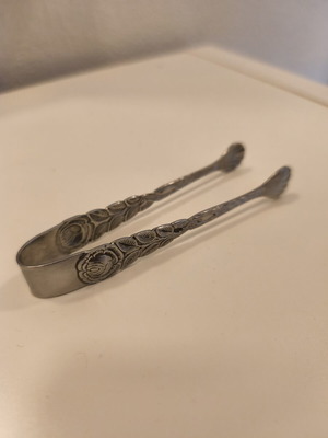 Esmeyer Hildesheimer Rose vintage sugar tongs