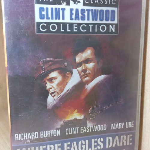 Where the Eagles Dare DVD new, English subtitles