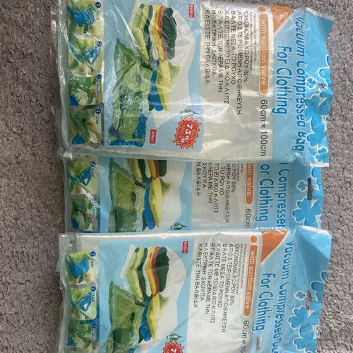 Storage bags for clothes pack of 3 new