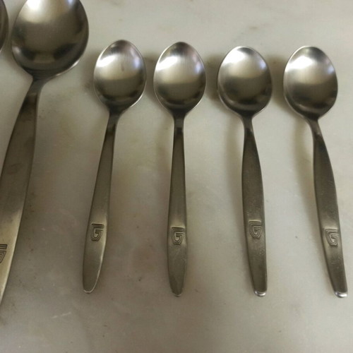 Solingen Rostrfrei cutlery used, set of 13 pieces