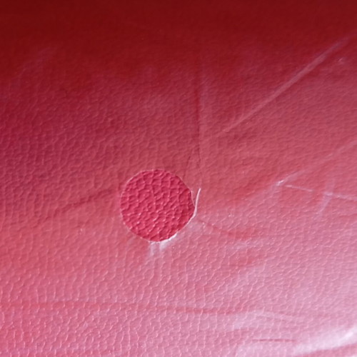 Faux leather PU roll fuchsia 30x135cm for crafts, new