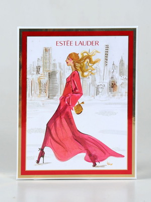 Estée Lauder luxury box like new, multicolored