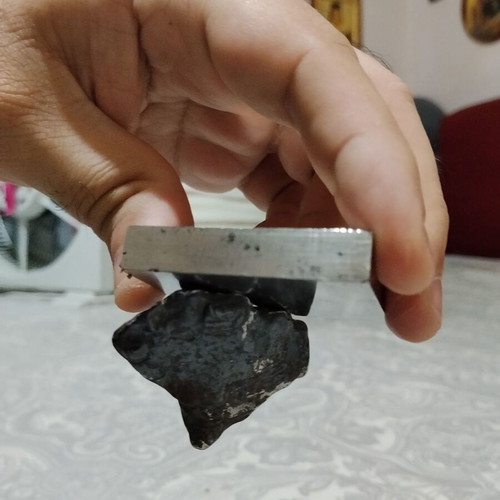 Iron Meteorite 50 Grams With Magnetic Base