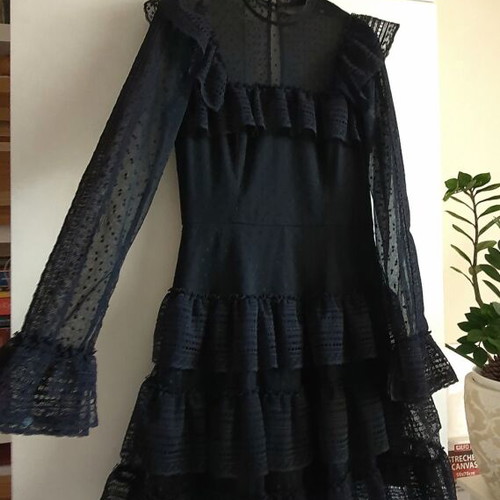 Miss Sixty Lace Dress new, size M, black