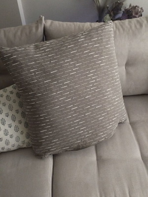 Jysk decorative pillow large, like new, 65x65 cm