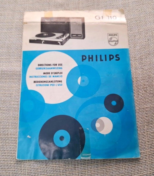 Philips GF 110 Εγχειριδιο