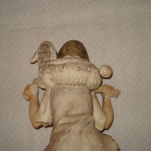 Vintage decorative figurine 32 cm 16 cm 1,400 g
