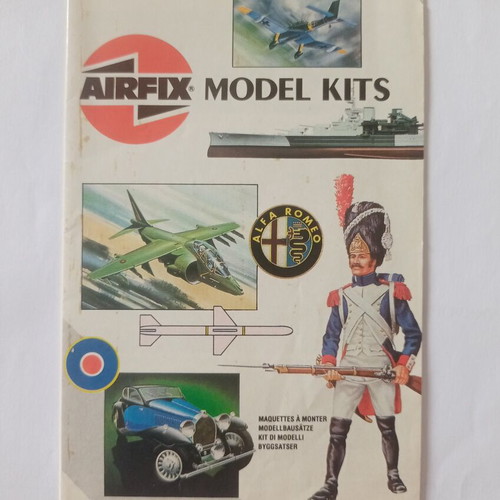 Airfix modeling catalog like new, early 1990s