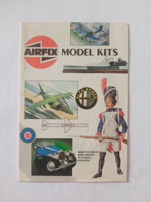 Airfix modeling catalog like new, early 1990s