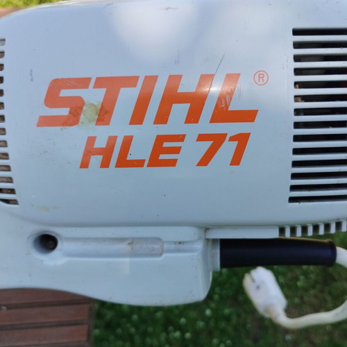 Stihl 600W Electric Telescopic Hedge Trimmer used