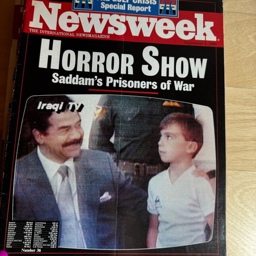 Newsweek magazines like new, pack of 26 issues 1990