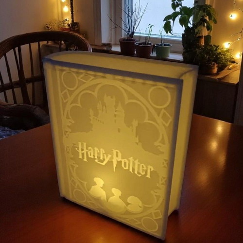 Magic Book Light 3D Printed Fan Art from Harry Potter world new