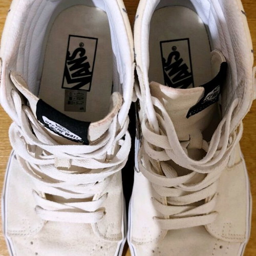 Vans shoes boots used, size 40, beige