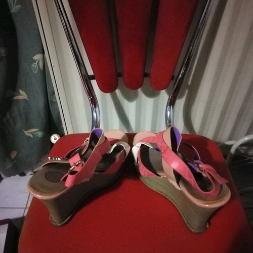 Axel women's platform shoes used, size 38, multicolor