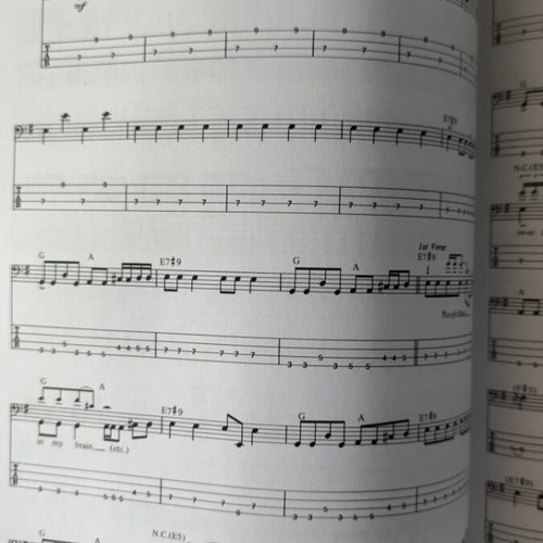 Hendrix Are You Experienced? παρτιτούρες σαν καινούργιο, 168 σελίδες
