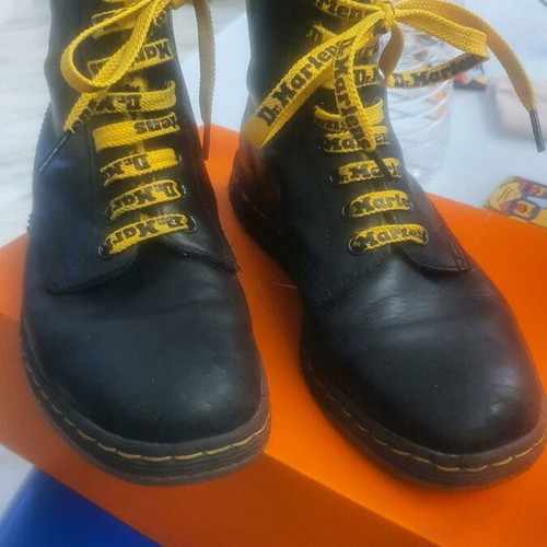 Dr. Martens boots used, black, size 39