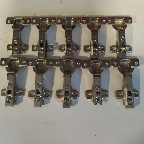 Straight hinges pack of 10 new without brake