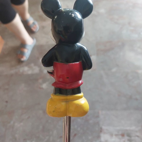 Vintage Disneyland Children's Umbrella with Mickey Mouse Handle like new