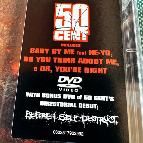 50 Cent CD and DVD set like new, Hip-Hop