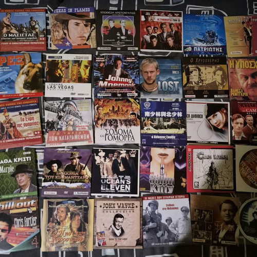 DVD movies new, 135 pieces, action, adventure, crime
