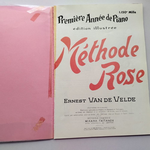 Sheet music books from the 80s used, set of 3