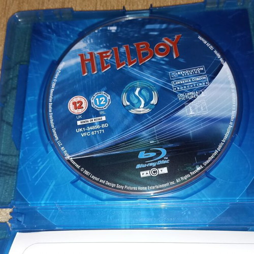 Hellboy Blu-Ray used, adventure without Greek subtitles