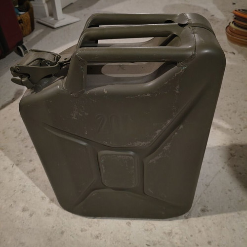 Fuel Transfer Canister military type 20 liters matte new