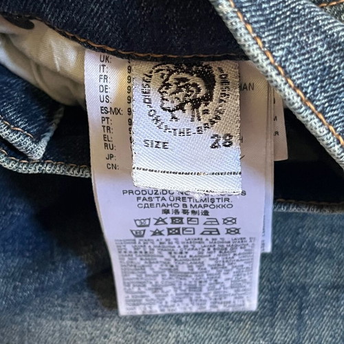 Diesel Tepphar-X Slim-Carrot jeans blue vintage stretch like new
