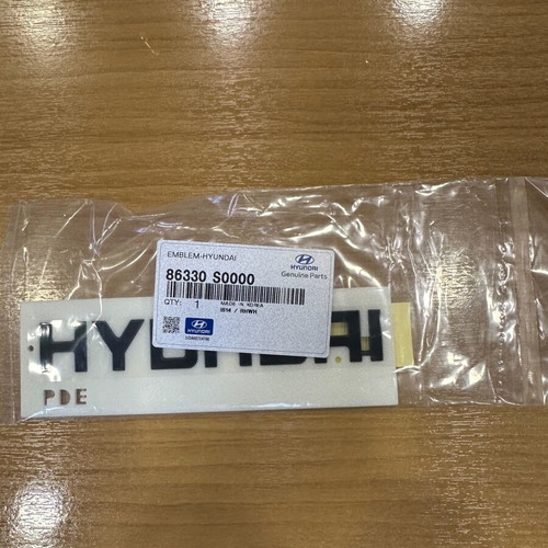 Hyundai i10/20/30/Kona emblem black new