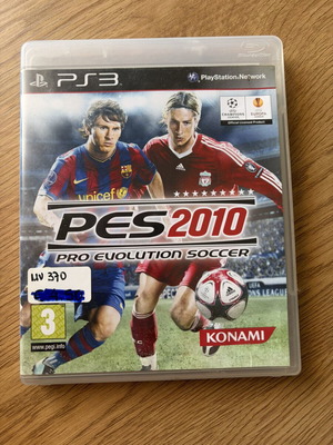 Pro Evolution Soccer 2010 PlayStation 3 like new