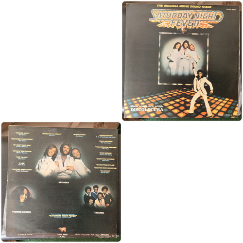 Vinyl record collection used, 70 LPs disco rock Greek & collectibles