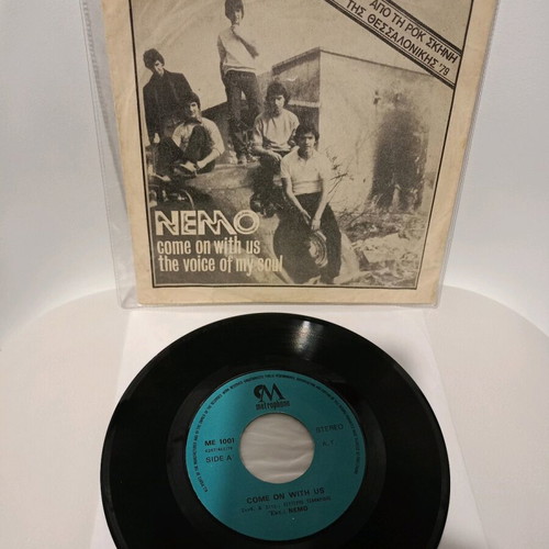 Nemo Come On With Us / The Voice Of My Soul rare rock single used
