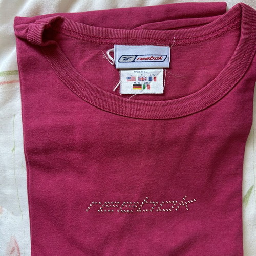 Reebok T-shirt women's short sleeve like new, size M