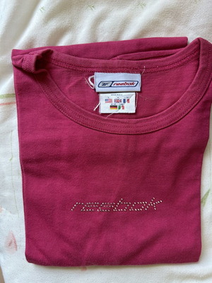 Reebok T-shirt women's short sleeve like new, size M
