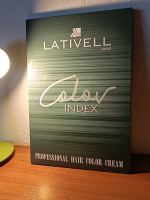 Χρωματολόγιο μαλλιών Lativell Color Index Paris