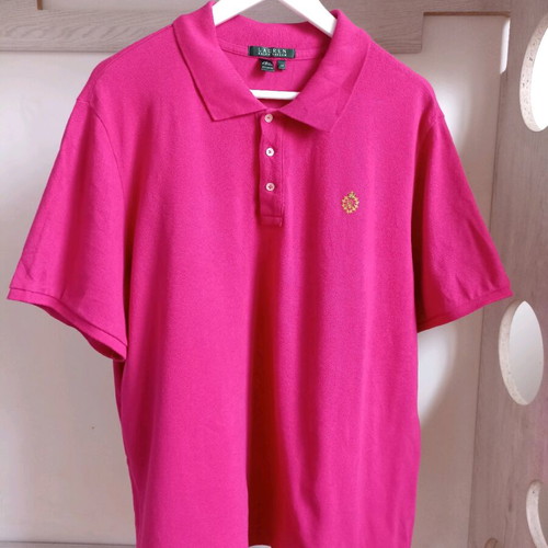 Ralph Lauren men's t-shirt like new, size XXL, pink