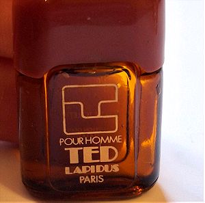 Ted Lapidus Pour Homme 3.5ml MINIATURE Eau De Toilette Vintage Mens Fragrance