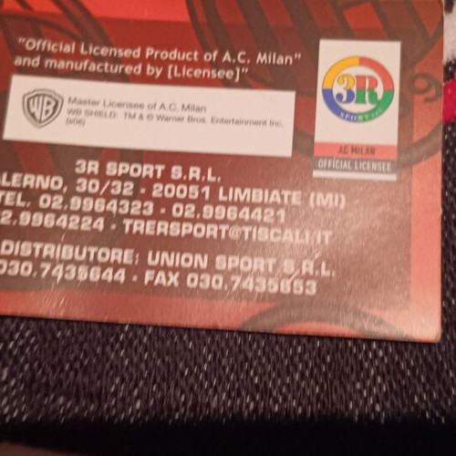 Milan scarf used, authentic