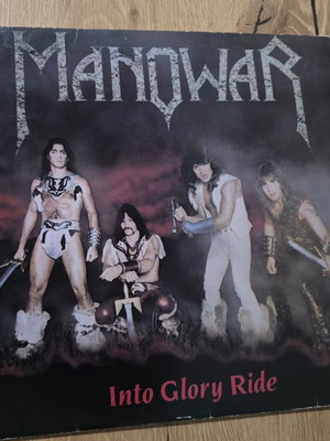 Manowar Into Glory Ride vinyl used, Metal