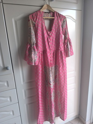 Silk Nidodileda dress like new, colorful